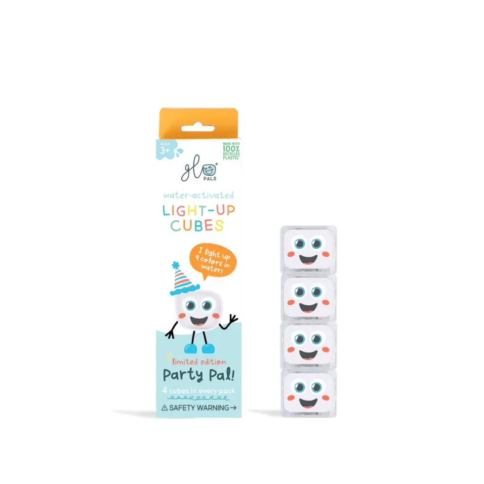 Aistikuutiot veteen – Party Pal, 4 kpl