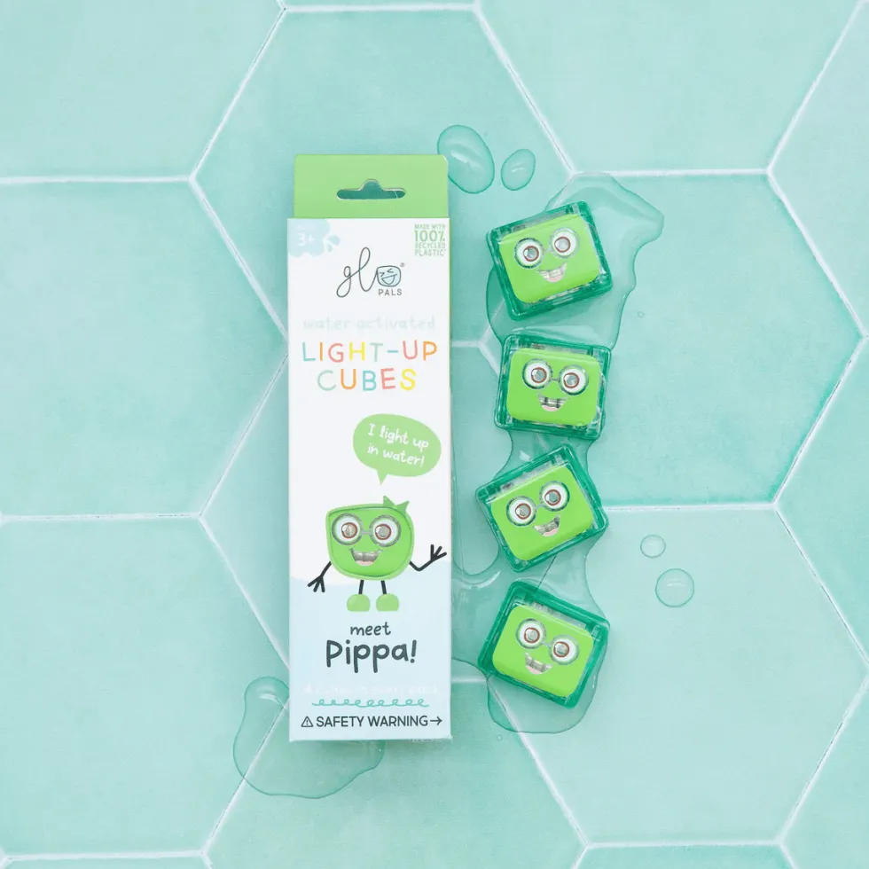 Aistikuutiot veteen – Pippa, 4 kpl