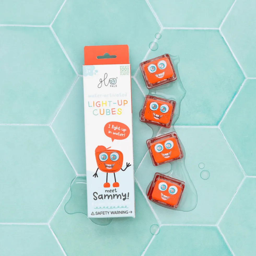 Aistikuutiot veteen – Sammy, 4 kpl