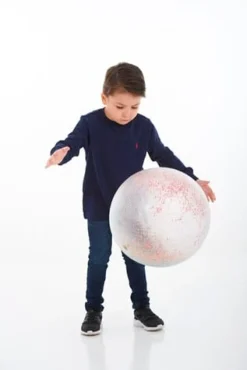 Aistipallo, sis. konfettia - Iso, halkaisija 40 cm