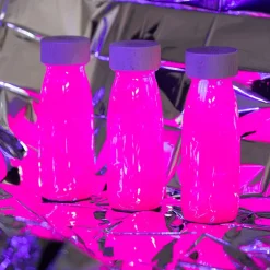 Aistipullo - Pimeässä hohtava pinkki