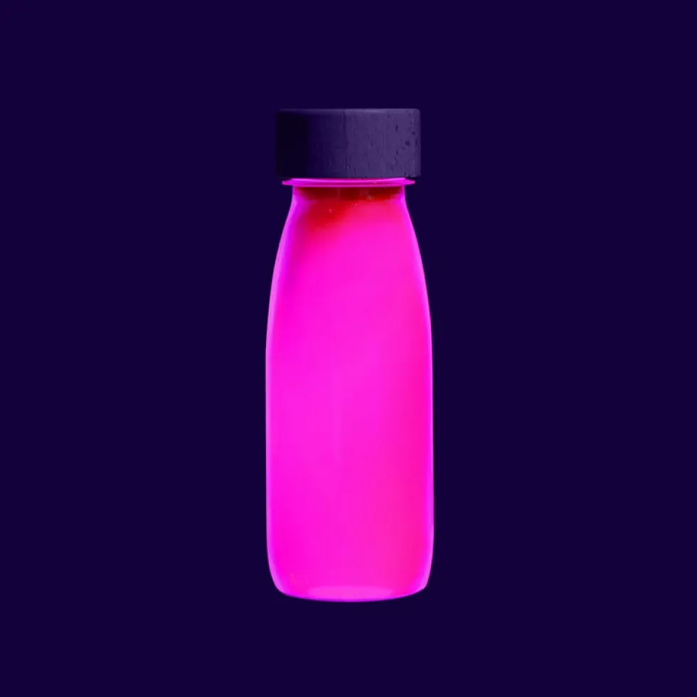 Aistipullo - Pimeässä hohtava pinkki
