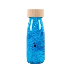 Aistipullo - Sininen glitter