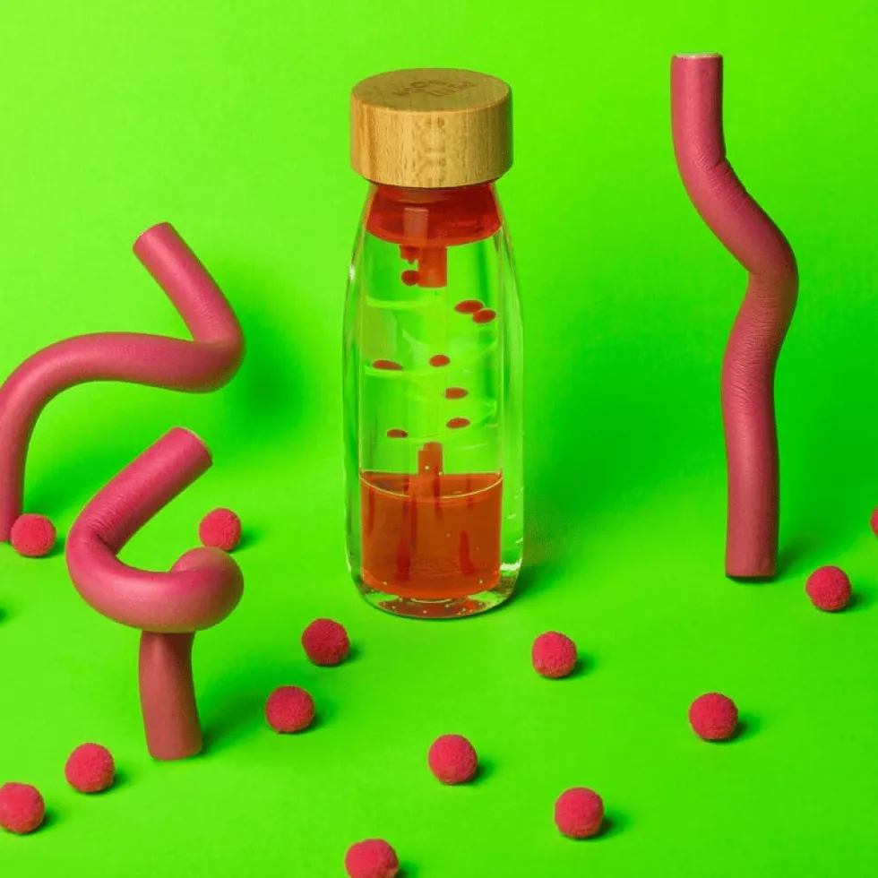 Aistipullo – Spiral, pinkki