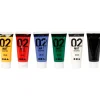 Akryylimaali matta, 20 ml - Perusvärit, 6 kpl