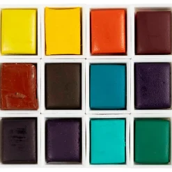 Akvarellivärit Art Aqua - Sekoitus, 12 väriä