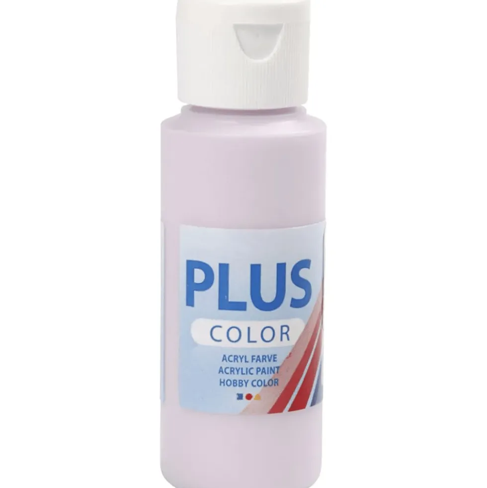 Askartelumaali 60 ml - Vaalean liila, 1 kpl