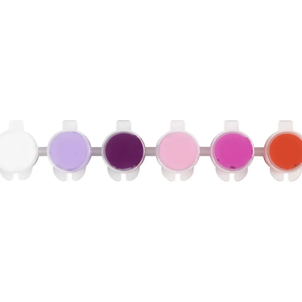 Askartelumaali - Violetti/pinkki, 6 x 5 ml