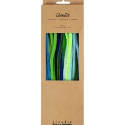 Askartelupunos Ø6 mm. - Sininen/vihreä, 25 kpl