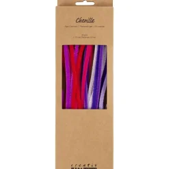 Askartelupunos Ø6 mm. - Violetti/pinkki, 25 kpl