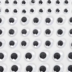 Askartelusilmät, tarra - Useita kokoja, 69 kpl