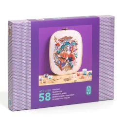 Atelier 58 – Helmikirjonta (kukat)
