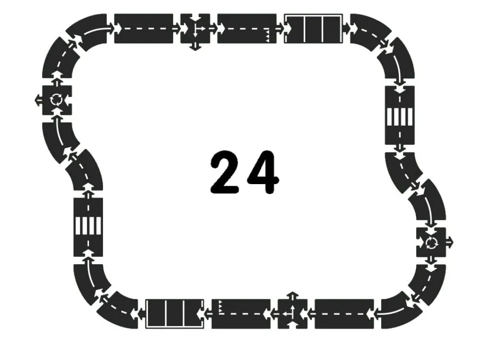 Autorata - Moottoritie, 24 osaa