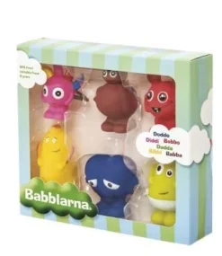 Babblarna-kieliharjoittelu - Muovihahmot