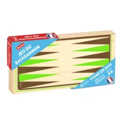 Backgammon puulaatikossa