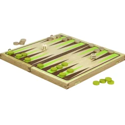 Backgammon puulaatikossa