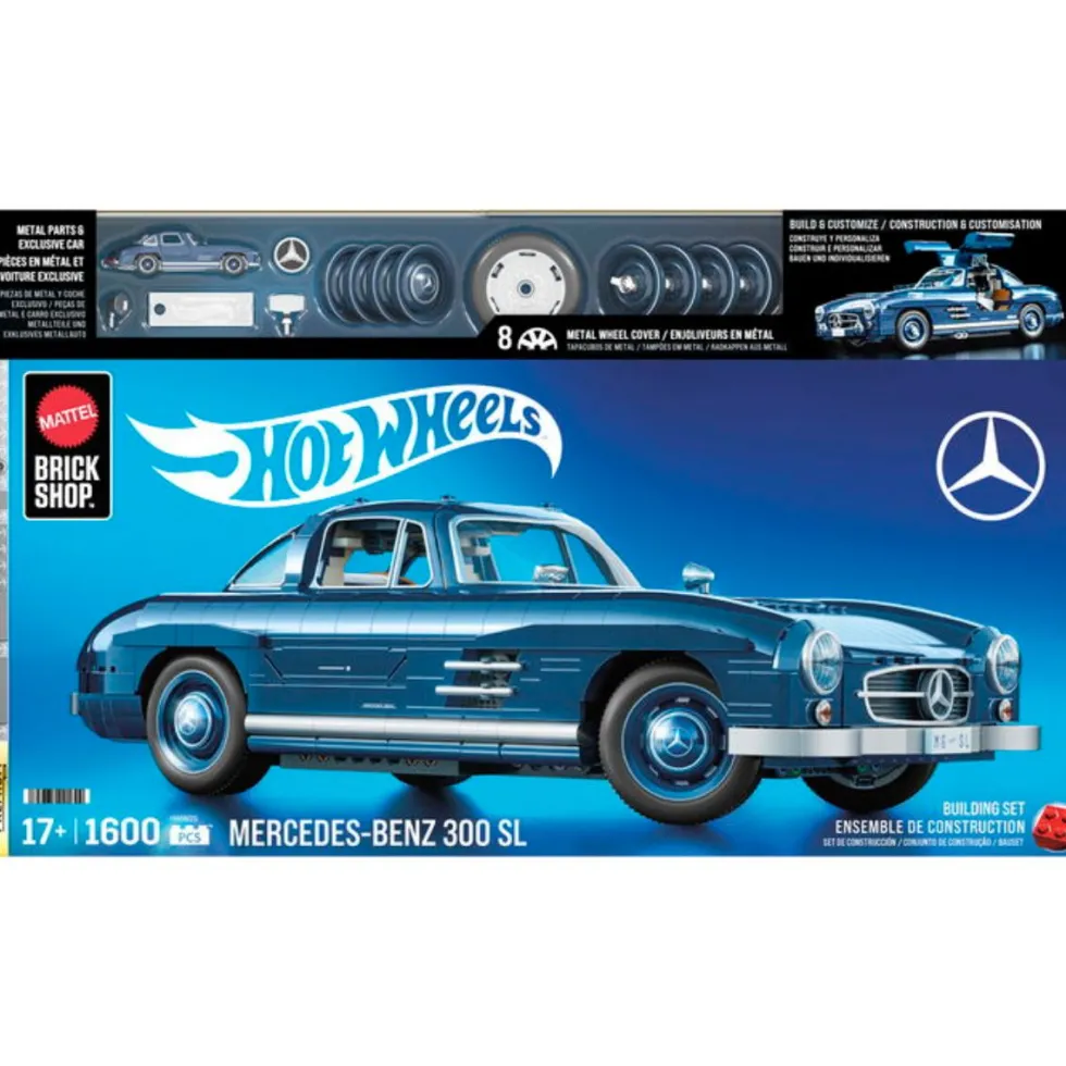 Brick Shop – Mercedes-Benz 300SL – 1 600 osaa