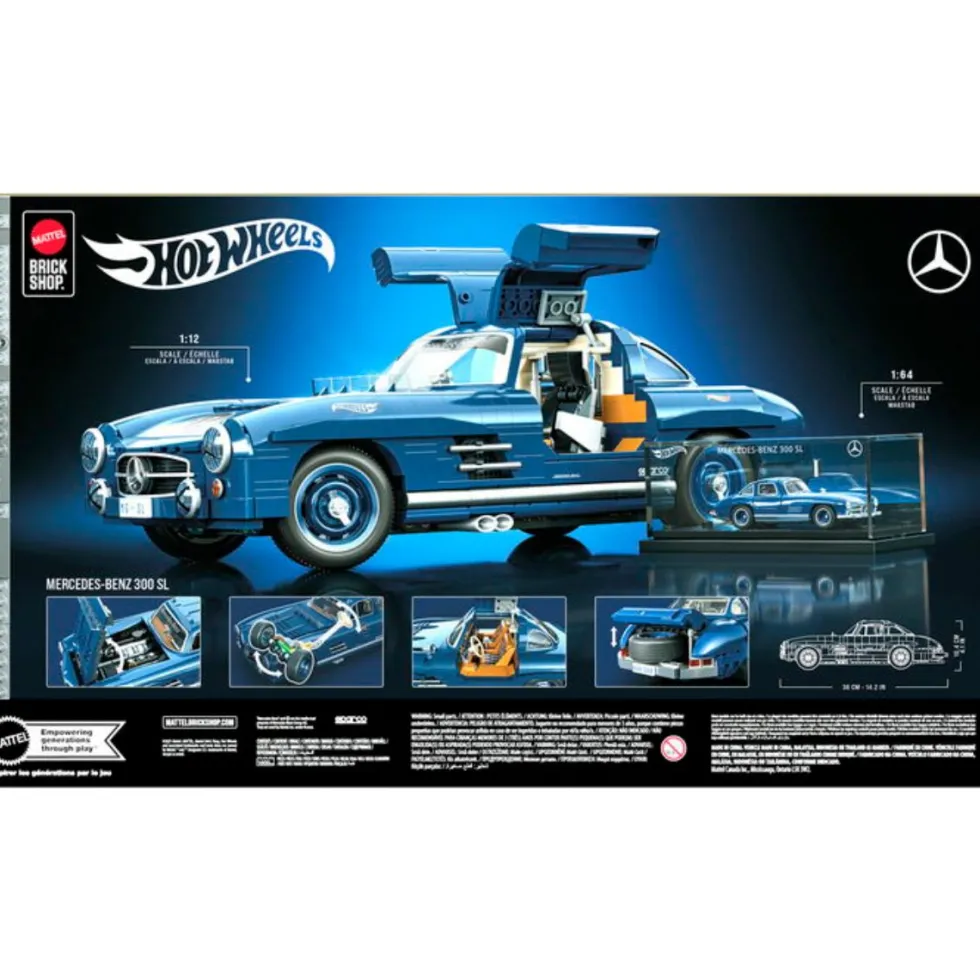 Brick Shop – Mercedes-Benz 300SL – 1 600 osaa