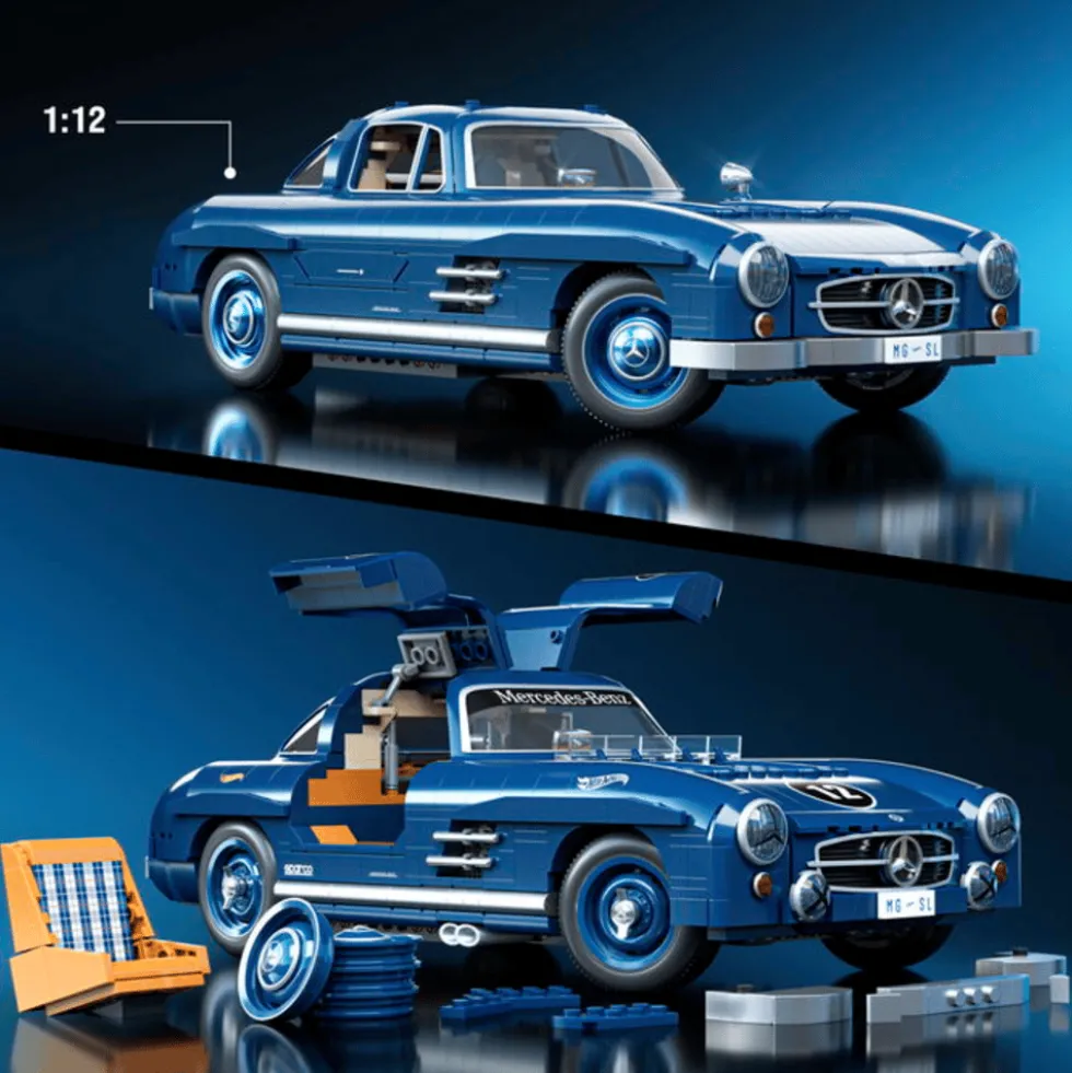 Brick Shop – Mercedes-Benz 300SL – 1 600 osaa