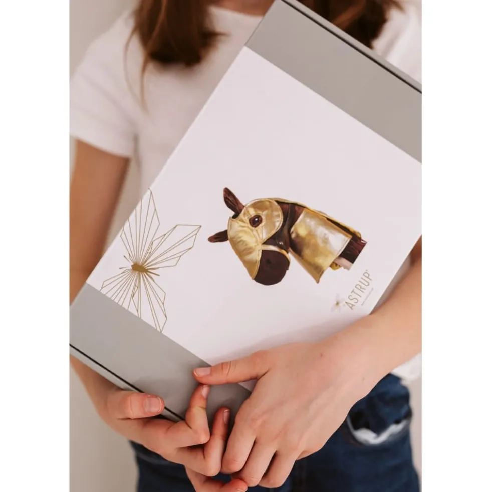 byASTRUP lisävaruste - Haarniska hevoselle, kulta