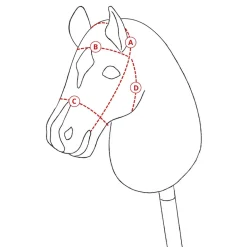 Cheval Roi lisävaruste - Riimu, Antique Rose