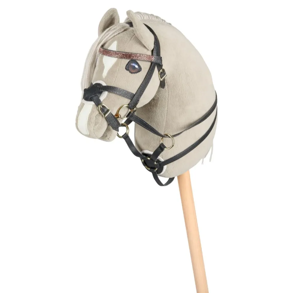 Cheval Roi - Suitset, ristisank. turparemmi, musta