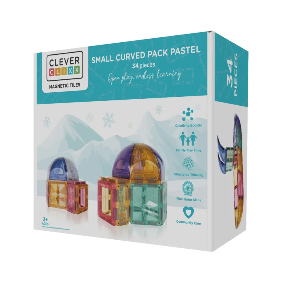 Cleverclixx | Pastelliset kupolit, 34 osaa