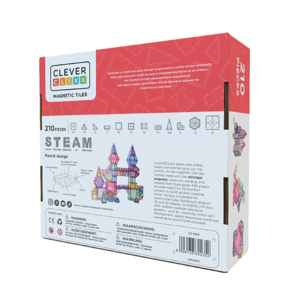 Cleverclixx | Pastel Mega, 210 osaa