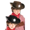 Cowboy-hattu 52 cm (satunnainen väri)