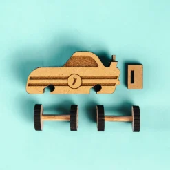 Crateit Town - Turbo kilpa-auto, 1 kpl