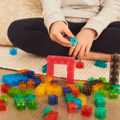 Cubes 2 cm - Läpinäkyvä, 100 kpl