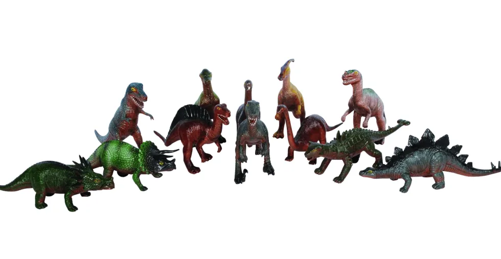 Dinosaurukset - 12 kpl setti