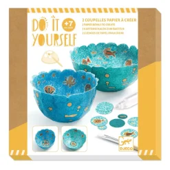 DIY - Tee paperikulhoja, Meri