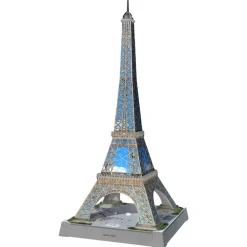 3D-LED-palapeli, 216 palaa - Eiffel-torni