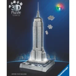 3D-LED-palapeli, 216 palaa - Empire State