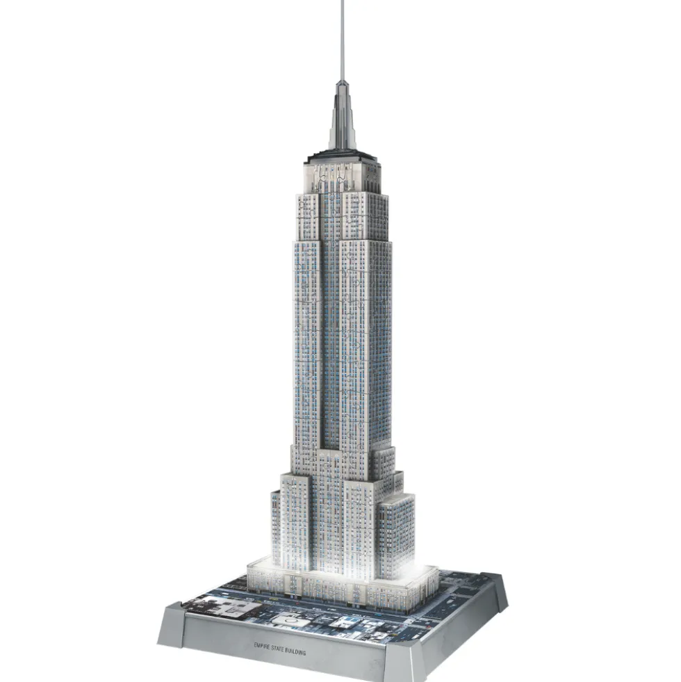 3D-LED-palapeli, 216 palaa - Empire State