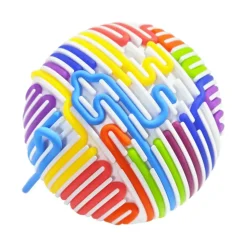 Fidget-aistipallo Ø11 cm – Valkoinen