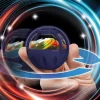 Fidget-spinneri valolla