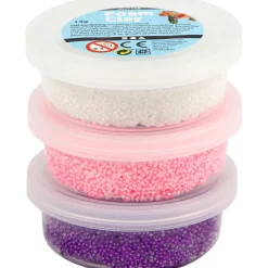 Foam Clay 3 x 14 gr - Kimalle/metallinen pinkki