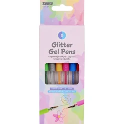 Geelikynä - Glitter, 6 kpl