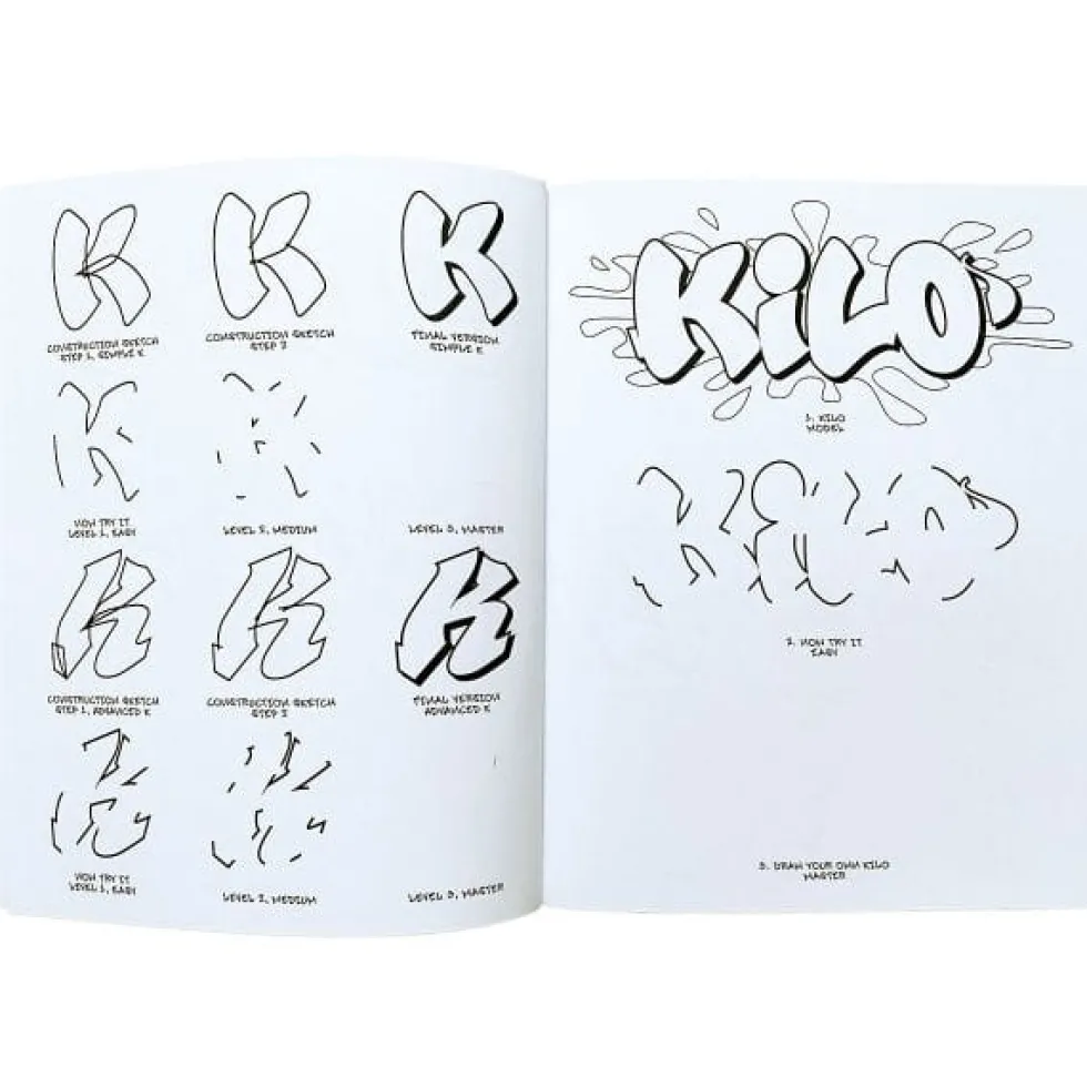 Graffitien tekoa aloittelijoille