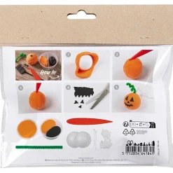 Halloween-askartelusetti - Kurpitsa