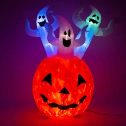 Halloween-kurpitsa valolla, 180 cm