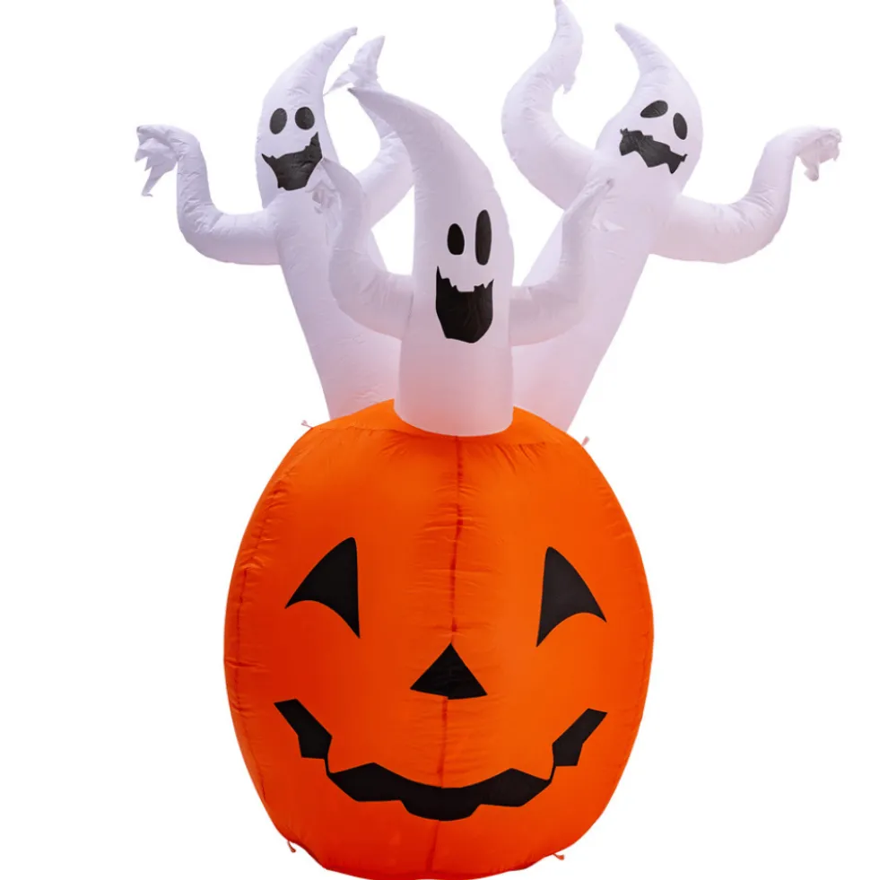 Halloween-kurpitsa valolla, 180 cm