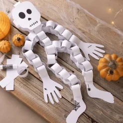 Halloween-pussi - Paperinen luuranko