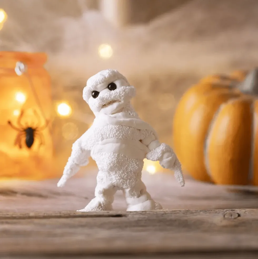 Halloween-pussi - Suunnittele oma muumio