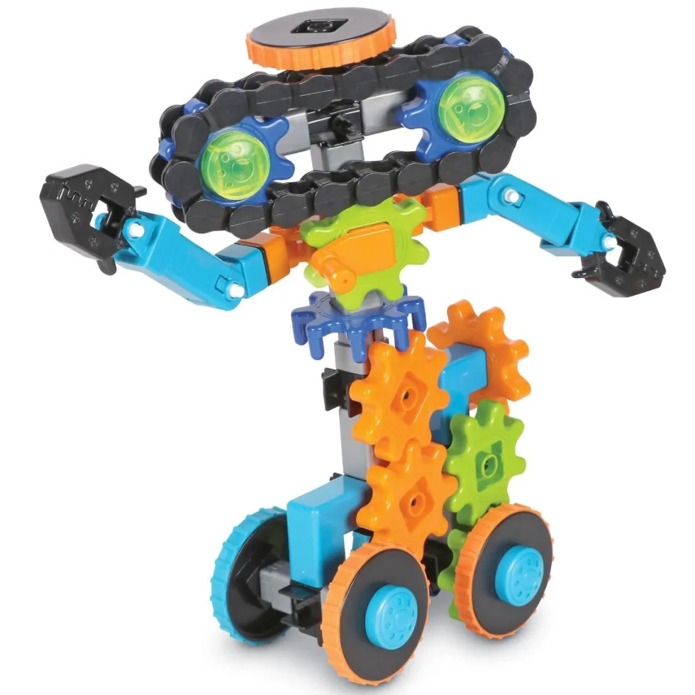 Hammaspyörä-rakennussetti - Liikkuvat robotit