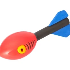 Heitettävä, viheltävä raketti