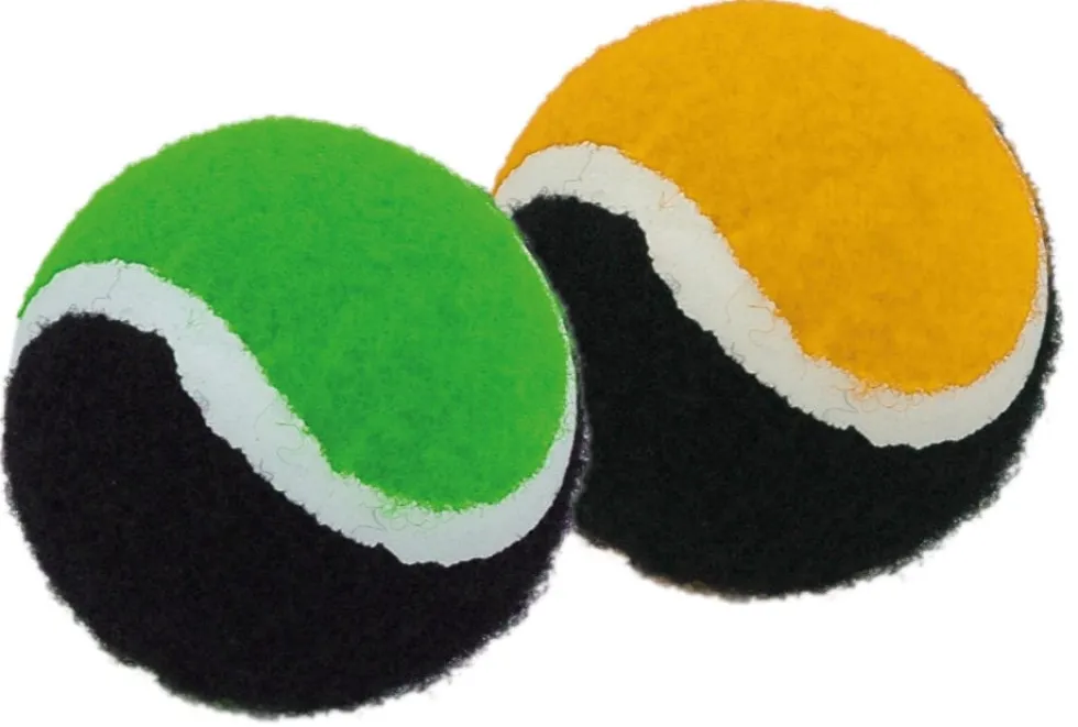 Heittopelin tarvikkeet - Velcropallot, 2 kpl