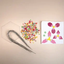 Helmisetti - 3D-kukat, 5000 kpl